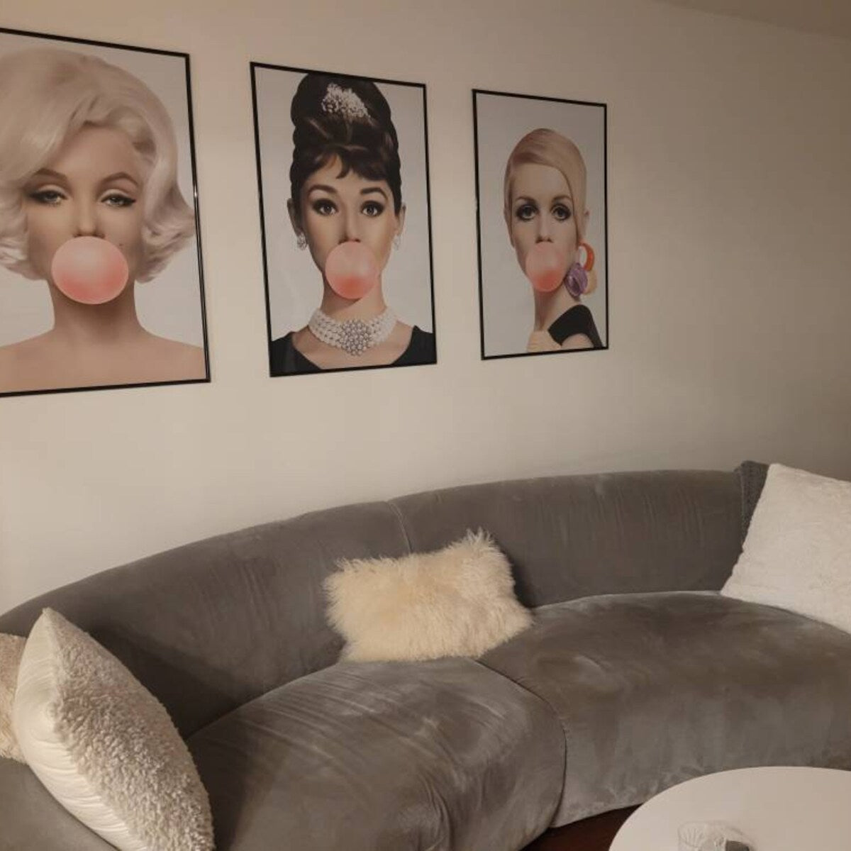 Iconic Bubble Gum Trio Digital Art Collection