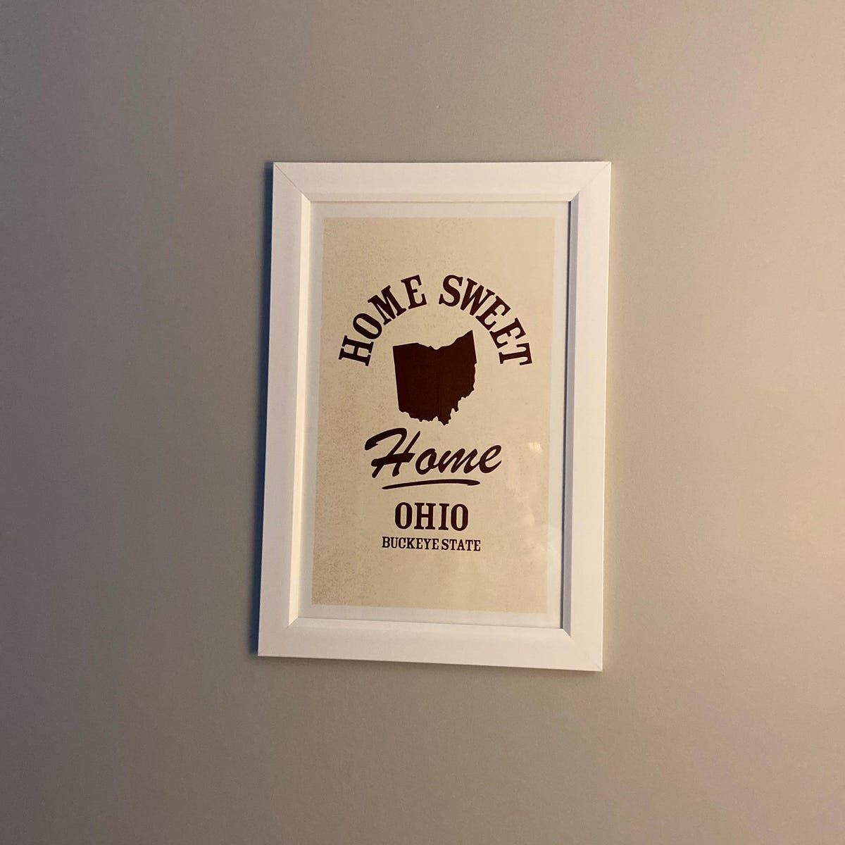 Home Sweet Home Ohio Digital Art Print
