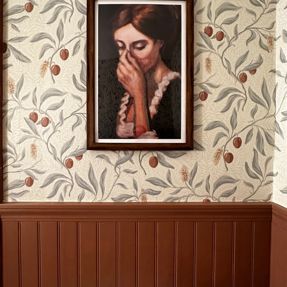 Graceful Contemplation Digital Art Print
