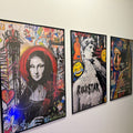 Urban Street Art Mona Lisa Digital Download