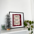 North Pole Vintage Ticket Digital Artwork