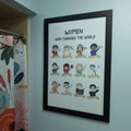 Women Who Changed The World Digital Wall Art