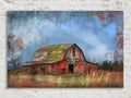 Rustic Red Barn Digital Art