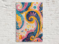 Vibrant Abstract Swirls Digital Artwork