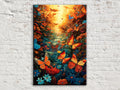 Golden Butterfly Haven Digital Art